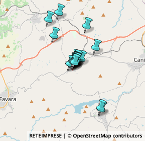 Mappa Via Giuseppe Mazzini, 92020 Castrofilippo AG, Italia (2.127)