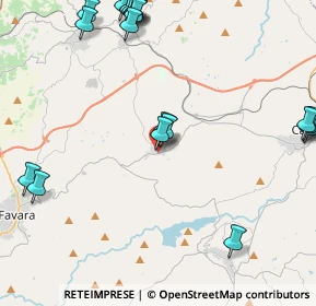 Mappa Via Giuseppe Mazzini, 92020 Castrofilippo AG, Italia (6.4005)