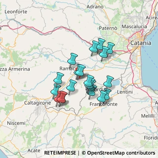 Mappa Via Fornelli, 95046 Palagonia CT, Italia (12.0355)