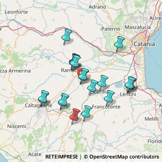 Mappa Via Fornelli, 95046 Palagonia CT, Italia (14.9165)
