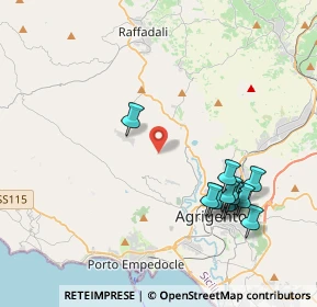 Mappa Contrada Giuranella, 92100 Agrigento AG, Italia (4.8625)