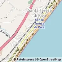 Kaart Santa Teresa di Riva
