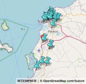 Mappa Via Generale Enrico Rinaldo, 91020 Trapani TP, Italia (8.2905)