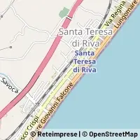 Map Santa Teresa di Riva