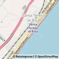 Hartă Santa Teresa di Riva