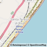 خريطة Santa Teresa di Riva