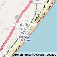 Kartta Santa Teresa di Riva