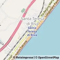 Peta Santa Teresa di Riva