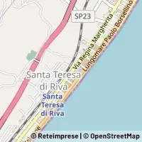 Kaart Santa Teresa di Riva