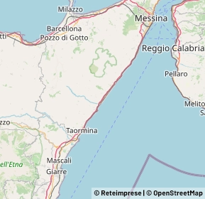 Mappa 98028 Santa Teresa Di Riva ME, Italia (10.8735)