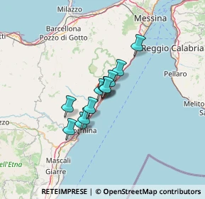 Mappa Via del Traffico, 98028 Santa Teresa di Riva ME, Italia (8.97818)