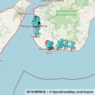 Mappa Via Ghiaghindi, 89063 Melito di Porto Salvo RC, Italia (15.7175)