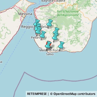 Mappa Via Ghiaghindi, 89063 Melito di Porto Salvo RC, Italia (10.73182)