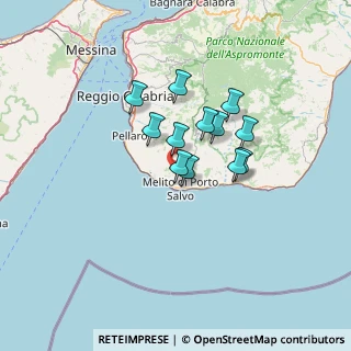 Mappa Via Ghiaghindi, 89063 Melito di Porto Salvo RC, Italia (10.59583)