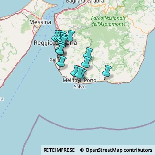 Mappa Via Ghiaghindi, 89063 Melito di Porto Salvo RC, Italia (12.24412)