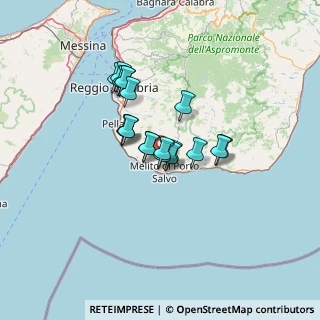 Mappa Via Ghiaghindi, 89063 Melito di Porto Salvo RC, Italia (10.59474)