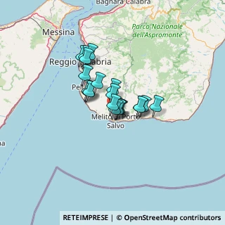 Mappa Via Ghiaghindi, 89063 Melito di Porto Salvo RC, Italia (9.3235)