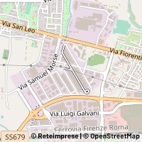 Map Arezzo