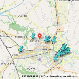 Mappa Via Fiorentina, 52100 Arezzo AR, Italia (2.45231)