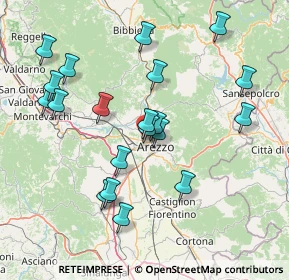 Mappa Via Fiorentina, 52100 Arezzo AR, Italia (15.94)