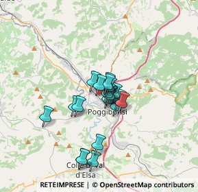 Mappa Via Gaetano Pieraccini, 53036 Poggibonsi SI, Italia (2.388)