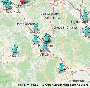 Mappa Via Gaetano Pieraccini, 53036 Poggibonsi SI, Italia (21.91706)