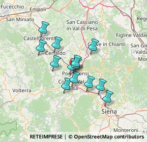 Mappa Via Gaetano Pieraccini, 53036 Poggibonsi SI, Italia (10.49462)