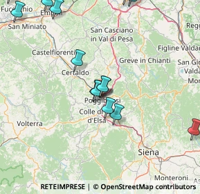 Mappa Via Gaetano Pieraccini, 53036 Poggibonsi SI, Italia (19.07786)