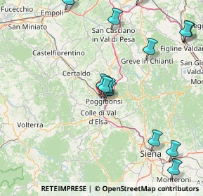 Mappa Via Gaetano Pieraccini, 53036 Poggibonsi SI, Italia (19.56154)