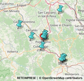 Mappa Via Gaetano Pieraccini, 53036 Poggibonsi SI, Italia (12.15)