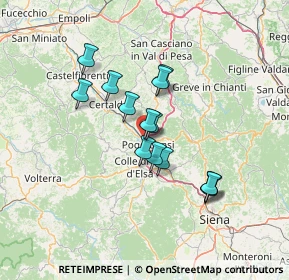 Mappa Via Gaetano Pieraccini, 53036 Poggibonsi SI, Italia (11.14071)