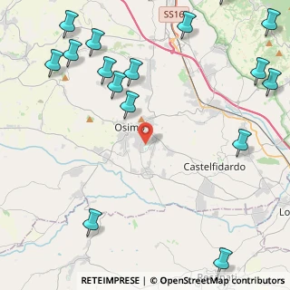 Mappa Via Marco Pantani, 60027 Osimo AN, Italia (6.71)