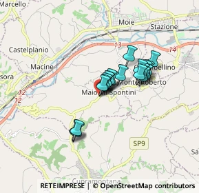 Mappa Via Spontini, 60030 Maiolati Spontini AN, Italia (1.2135)