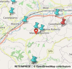Mappa Via Spontini, 60030 Maiolati Spontini AN, Italia (2.88182)