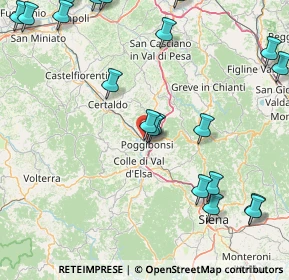 Mappa Via Antonio Pacinotti, 53036 Poggibonsi SI, Italia (22.972)