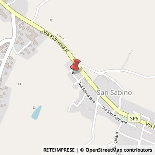 Mappa Via Santa Rita,  3, 60027 Osimo, Ancona (Marche)