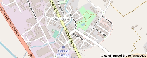 Mappa Città di Castello
