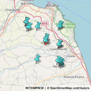 Mappa Via Don L. Milani, 60027 Osimo AN, Italia (7.26842)
