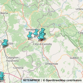 Mappa Viale dei Tigli, 06012 Città di Castello PG, Italia (16.65417)