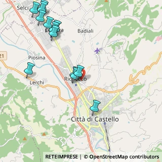 Mappa Viale dei Tigli, 06012 Città di Castello PG, Italia (2.65538)