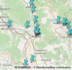 Mappa Via V.Fossombroni, 52100 Arezzo AR, Italia (17.1895)
