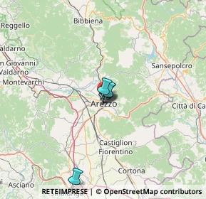 Mappa Via V.Fossombroni, 52100 Arezzo AR, Italia (41.7385)