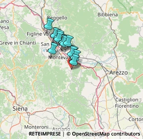 Mappa Via Senese, 52021 Bucine AR, Italia (9.35071)