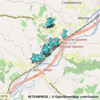 Mappa Via Guglielmo Marconi, 60030 Rosora AN, Italia (0.6005)