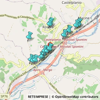 Mappa Via Guglielmo Marconi, 60030 Rosora AN, Italia (0.8445)