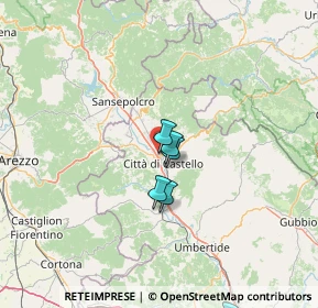 Mappa Via Sacco e Vanzetti, 06012 Città di Castello PG, Italia (27.4025)