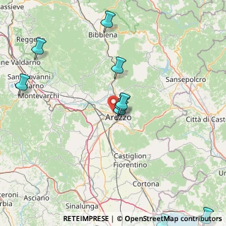 Mappa Via Golgi, 52100 Arezzo AR, Italia (39.0945)