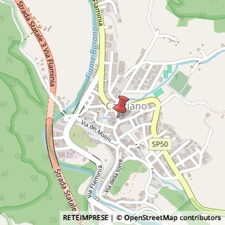 Mappa Via IV Novembre, 48, 61044 Cantiano, Pesaro e Urbino (Marche)