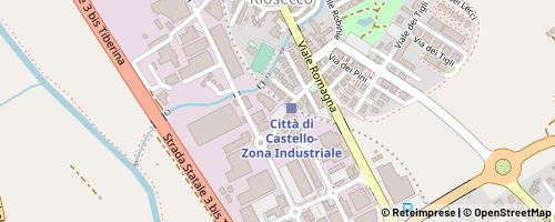 Mappa Città di Castello