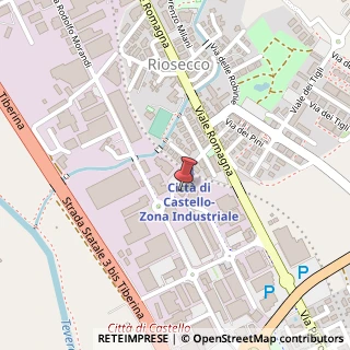 Mappa Via Achille Grandi, 10/M, 06012 Città di Castello, Perugia (Umbria)
